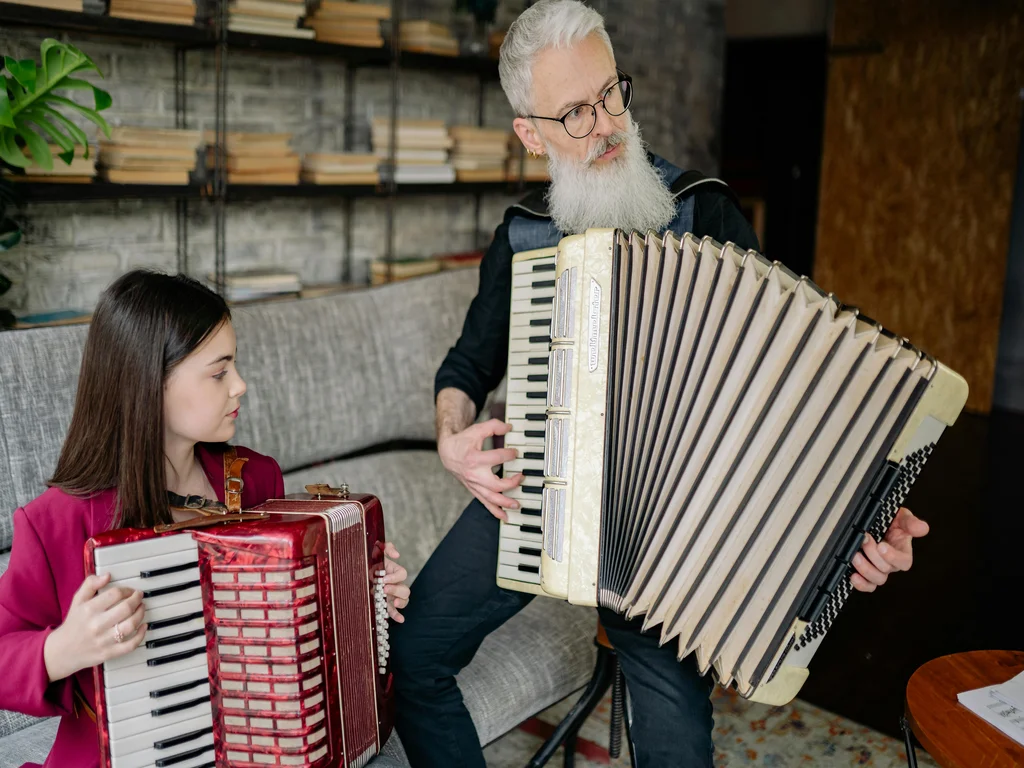 cours d'accordéon à domicile